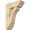 Ekena Millwork Legacy Slat Rough Sawn Bracket w/ Offset Brace, Douglas Fir, 8"W x 22"D x 30"H BKT0806X22X30LEC06RDF - alternate 1
